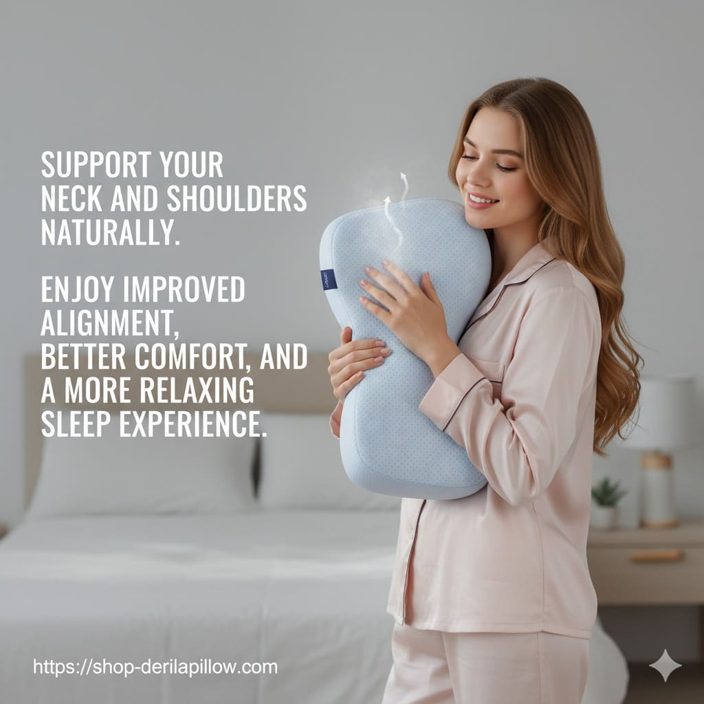 Derila Pillow Reviews – Ergonomic Memory Foam Support for Better Sleep